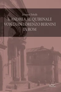 S. Andrea al Quirinale von Gian Lorenzo Bernini in Rom_cover