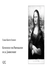 Kunstzitat und Provokation im 20. Jahrhundert_cover