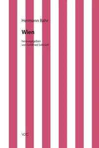 Hermann Bahr / Wien_cover