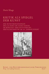 Kritik als Spiegel der Kunst_cover