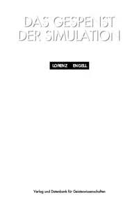 Das Gespenst der Simulation_cover