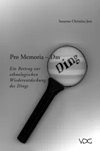 Pro Memoria – Das Ding_cover