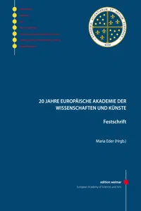 20 Jahre Europäische Akademie der Wissenschaften und Künste_cover