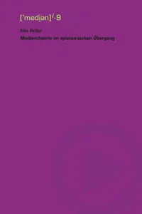 Medientheorie im epistemischen Übergang_cover