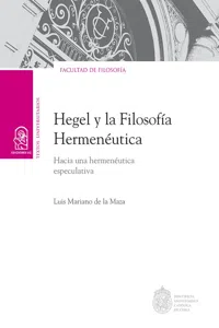 Hegel y la filosofía hermenéutica._cover