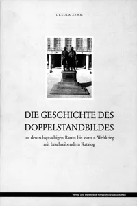 Die Geschichte des Doppelstandbildes im deutschsprachigen Raum bis zum 1. Weltkrieg_cover