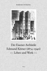 Der Essener Achitekt Edmund Körner_cover