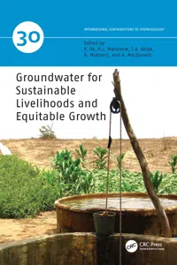 Groundwater for Sustainable Livelihoods and Equitable Growth_cover