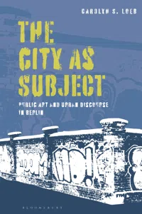 The City as Subject_cover