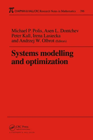 Systems Modelling and Optimization Proceedings of the 18th IFIP TC7 Conference