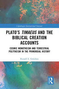 Plato's Timaeus and the Biblical Creation Accounts_cover