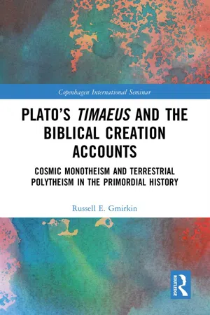 Plato's Timaeus and the Biblical Creation Accounts