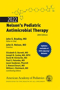 2022 Nelson's Pediatric Antimicrobial Therapy_cover