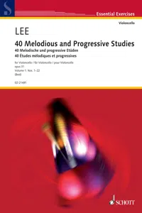 40 Melodious and Progressive Studies_cover