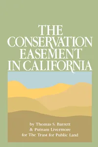 The Conservation Easement in California