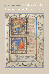 Medieval English Manuscripts and Literary Forms_cover