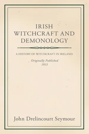 Irish Witchcraft and Demonology