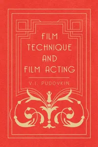 Film Technique and Film Acting_cover