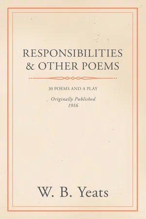 Responsibilities and Other Poems