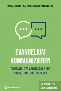 Evangelium kommunizieren - Greifswalder Arbeitsbuch für Predigt und Gottesdienst_cover