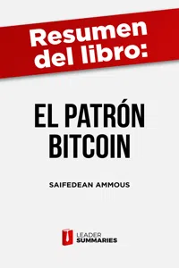 Resumen del libro "El patrón Bitcoin" de Saifedean Ammous_cover