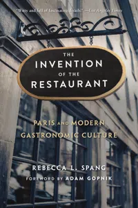 The Invention of the Restaurant_cover