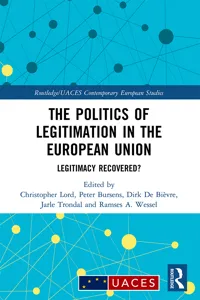 The Politics of Legitimation in the European Union_cover