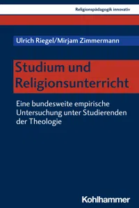 Studium und Religionsunterricht_cover