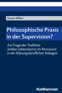 Philosophische Praxis in der Supervision?_cover