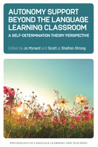 Autonomy Support Beyond the Language Learning Classroom_cover