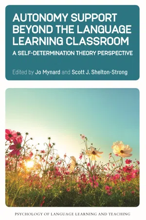 Autonomy Support Beyond the Language Learning Classroom