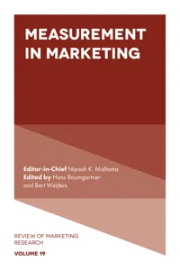 Measurement in Marketing_cover