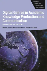 Digital Genres in Academic Knowledge Production and Communication_cover