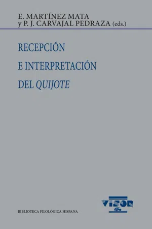 Recepción e interpretación del Quijote