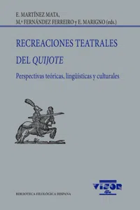 Recreaciones teatrales del Quijote_cover