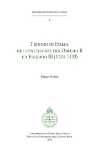 I sinodi in Italia nei ponticati tra Onorio II ed Eugenio II_cover