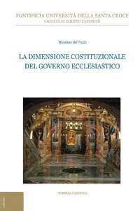 La dimensione costituzionale del governo ecclesiastico_cover