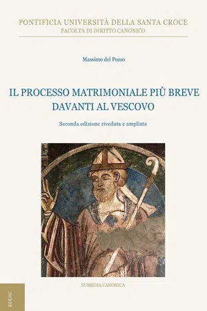 Il processo matrimoniale più breve davanti al vescovo