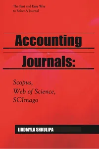 Accounting Journals: Scopus, Web of Science, SCImago_cover