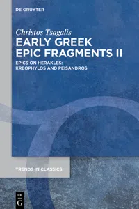 Early Greek Epic Fragments II_cover