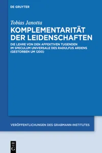 Komplementarität der Leidenschaften_cover