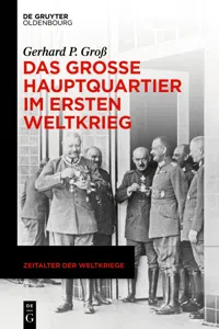 Das Große Hauptquartier im Ersten Weltkrieg_cover