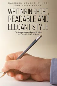 Writing in Short, Readable and Elegant Style_cover