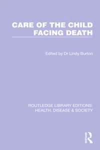 Care of the Child Facing Death_cover