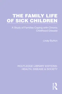 The Family Life of Sick Children_cover