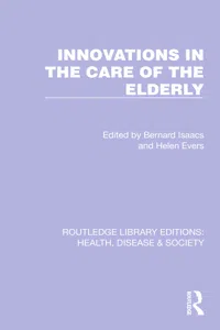 Innovations in the Care of the Elderly_cover