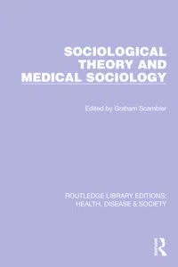 Sociological Theory and Medical Sociology_cover