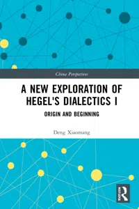 A New Exploration of Hegel's Dialectics I_cover