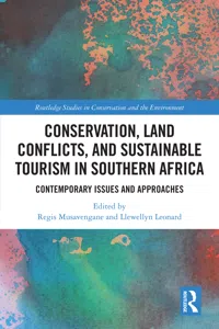 Conservation, Land Conflicts and Sustainable Tourism in Southern Africa_cover