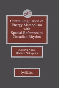 Central Regulation of Energy Metabolism With Special Reference To Circadian Rhythm_cover